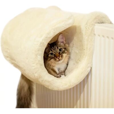 Tunnel pour Chat avec Radiateur Rosewood - 46x32x28cm Tunnel pour Chat avec Radiateur Rosewood - 46x32x28cm
