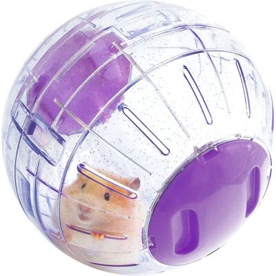 Rosewood Boredom Breaker Jouet d'activité pour petits animaux Balle pour hamster avec paillettes - Jouet pour petits animaux - Publicité Rosewood Boredom Breaker Jouet d'activité pour petits animaux Balle pour hamster avec paillettes - Jouet pour petits animaux - Publicité