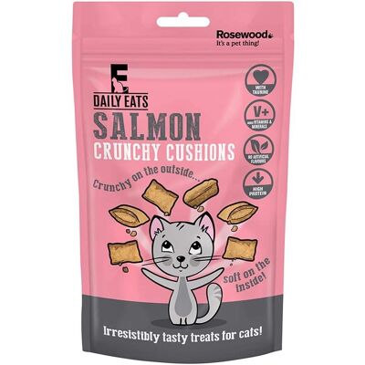 Rosewood Salmon Crunchy Cushions - Cat Treats Rosewood Salmon Crunchy Cushions - Cat Treats