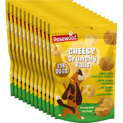 Rosewood Cheesy Crunchy Meatballs Dog Treats - Dog Treats Rosewood Cheesy Crunchy Meatballs Dog Treats - Dog Treats