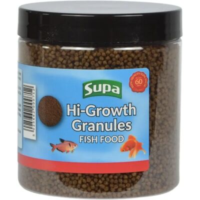 Supa - Hi-Growth Granules - 175 g - 1.5 mm - Fish Food Supa - Hi-Growth Granules - 175 g - 1.5 mm - Fish Food