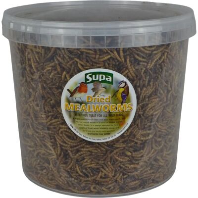 Supa Dried Mealworms Bird Food - 5L Supa Dried Mealworms Bird Food - 5L