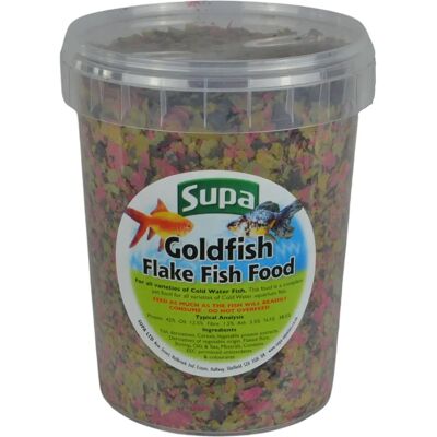 Supa - Goldfish Flake - 1 Litre - Fish Food Supa - Goldfish Flake - 1 Litre - Fish Food