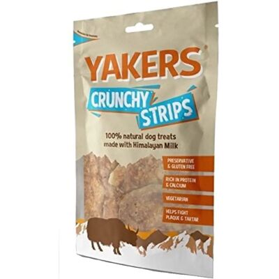 Yakers Himalayan Crunchy Strips Dog Treats - 70g Yakers Himalayan Crunchy Strips Dog Treats - 70g