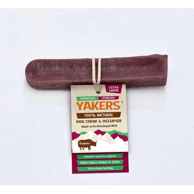 Yakers Extra Large Cranberry Dog Chew Yakers Extra Large Cranberry Dog Chew