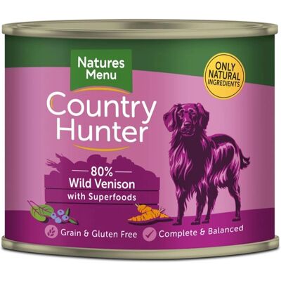 Natures Menu CH Venison & Blueberry 600g - Dog Wet Food Natures Menu CH Venison & Blueberry 600g - Dog Wet Food