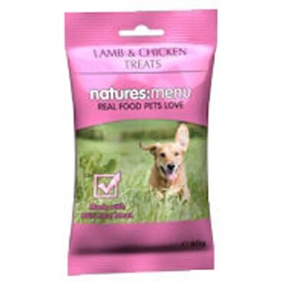 Natures Menu Lam Kylling Hundesnacks - 60g Natures Menu Lam Kylling Hundesnacks - 60g