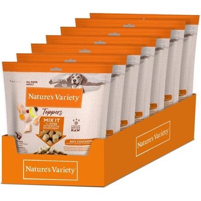 Affinity Toppers de poulet lyophilisé 120g - Nourriture pour animaux - Publicité Affinity Toppers de poulet lyophilisé 120g - Nourriture pour animaux - Publicité