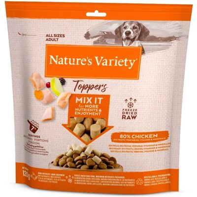 Topper de Poulet Lyophilisé de Nature's Variety - 120g Topper de Poulet Lyophilisé de Nature's Variety - 120g