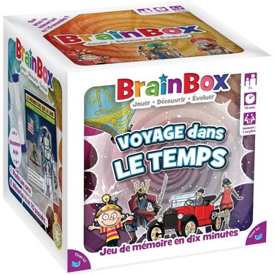 Bezzerwizzer Studio BrainBox : Voyage dans le Temps - Jeu de Société - Publicité Bezzerwizzer Studio BrainBox : Voyage dans le Temps - Jeu de Société - Publicité