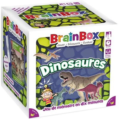 BrainBox Dinosaures - Jeu de mémoire éducatif - Publicité BrainBox Dinosaures - Jeu de mémoire éducatif - Publicité