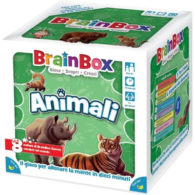 Asmodee BrainBox Zwierzęta - Edukacyjna Gra dla Dzieci 8+ Asmodee BrainBox Zwierzęta - Edukacyjna Gra dla Dzieci 8+