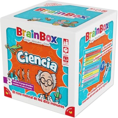 Asmodee BrainBox Science - Gioco da Tavolo Educativo per 8+ Anni Asmodee BrainBox Science - Gioco da Tavolo Educativo per 8+ Anni