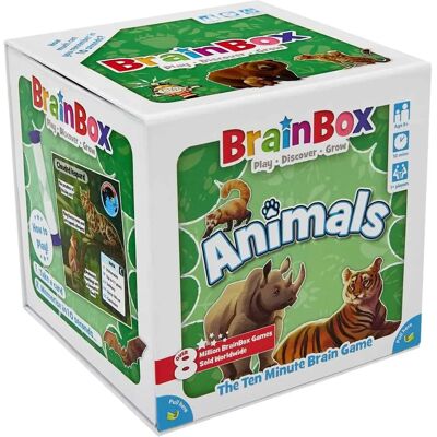 Asmodee - BrainBox Animals - Refresh - Animals - Board game Asmodee - BrainBox Animals - Refresh - Animals - Board game