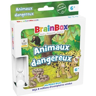 Bezzerwizzer Studio BrainBox Pocket - Seguridad Animal - Juego Bezzerwizzer Studio BrainBox Pocket - Seguridad Animal - Juego