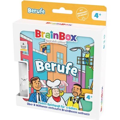 Carletto Deutschland GmbH Brain Box Pocket - Beroepen - Bordspel Carletto Deutschland GmbH Brain Box Pocket - Beroepen - Bordspel