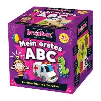 Green Board - BrainBox - Il mio primo ABC - 12,0 x 12,0 cm - Libro e Gioco Educativo Green Board - BrainBox - Il mio primo ABC - 12,0 x 12,0 cm - Libro e Gioco Educativo