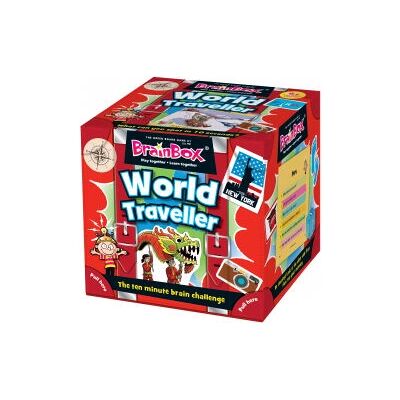 Jeu de Cartes BrainBox Tour du Monde - Apprentissage Jeu de Cartes BrainBox Tour du Monde - Apprentissage