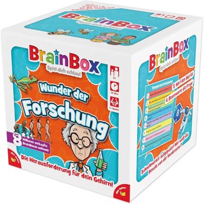 Carletto Deutschland GmbH Brain Box - Merveille de la Recherche - Jeu Familial Carletto Deutschland GmbH Brain Box - Merveille de la Recherche - Jeu Familial
