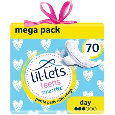 Lil-Lets Teens Day Petite Wings Pads - Pads Lil-Lets Teens Day Petite Wings Pads - Pads