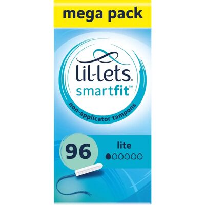 Lil-Lets - Non-Applicator Lite Tampons X96 - Light Flow Lil-Lets - Non-Applicator Lite Tampons X96 - Light Flow