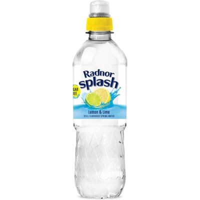 Radnor Hills - Splash Still Water - Lemon and Lime - 500ml Radnor Hills - Splash Still Water - Lemon and Lime - 500ml
