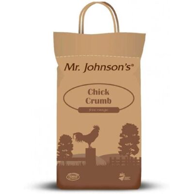 Johnsons Veterinary Products Mr Johnsons Chick Crumb - Poultry Food - 5kg Johnsons Veterinary Products Mr Johnsons Chick Crumb - Poultry Food - 5kg