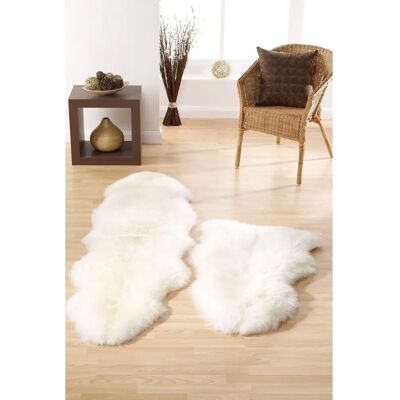 Origin - Genuine Sheepskin Double Rug - natural - 70cm x 175cm - Rug Origin - Genuine Sheepskin Double Rug - natural - 70cm x 175cm - Rug
