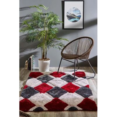 Origins 3D GEO Shaggy Rug - Rug Origins 3D GEO Shaggy Rug - Rug
