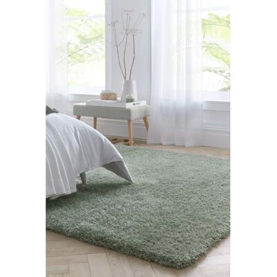 Origins Chicago Light Neutrals Shaggy Rug - Sage Green - 90x150 cm Origins Chicago Light Neutrals Shaggy Rug - Sage Green - 90x150 cm