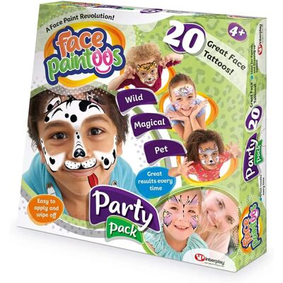 Monster Face Paintoos Party Pack - Party Set Monster Face Paintoos Party Pack - Party Set