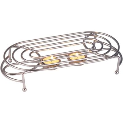 Apollo Double Food Warmer - Silver Apollo Double Food Warmer - Silver
