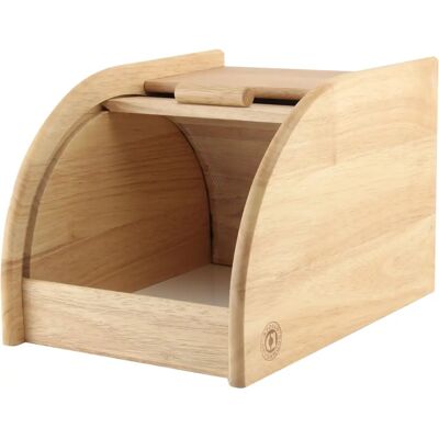 Apollo - Rubberwood Roll Top - Bread Bin Apollo - Rubberwood Roll Top - Bread Bin