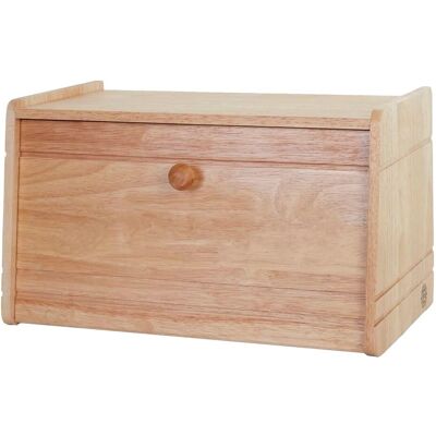 Apollo Drop Front Bread Bin - Rubberwood - Storage Container Apollo Drop Front Bread Bin - Rubberwood - Storage Container