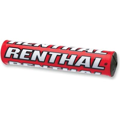 Protector de manillar Renthal SX - 240mm Blanco-rojo - Almohadilla de manillar Protector de manillar Renthal SX - 240mm Blanco-rojo - Almohadilla de manillar