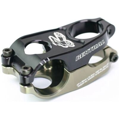 Manubrio Mountain Bike Renthal Duo - Nero, Oro - 1.1/8" Manubrio Mountain Bike Renthal Duo - Nero, Oro - 1.1/8"