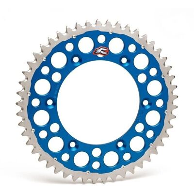 Renthal Blaue Twinring Aluminium-Kettenblatt - Ultraleicht, Harteloxiert - 520 Renthal Blaue Twinring Aluminium-Kettenblatt - Ultraleicht, Harteloxiert - 520