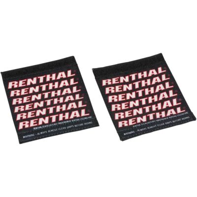 Renthal Clean Grips Griffschutz - schwarz/rot - Handlebar Protection Renthal Clean Grips Griffschutz - schwarz/rot - Handlebar Protection
