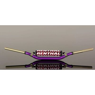 Renthal Twinwall Handlebar - Model 999 - Violet - Lightweight - Durable Renthal Twinwall Handlebar - Model 999 - Violet - Lightweight - Durable
