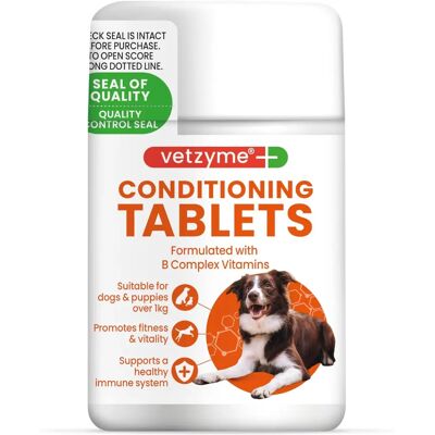 Vetzyme Dog Conditioning Tablets - Dog Conditioning Tablets Vetzyme Dog Conditioning Tablets - Dog Conditioning Tablets