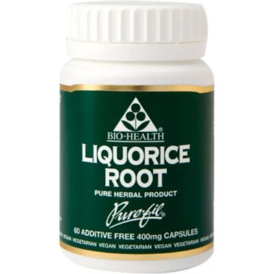 Bio Health Liquorice Root - 60 Capsules - Dietary Supplement Bio Health Liquorice Root - 60 Capsules - Dietary Supplement