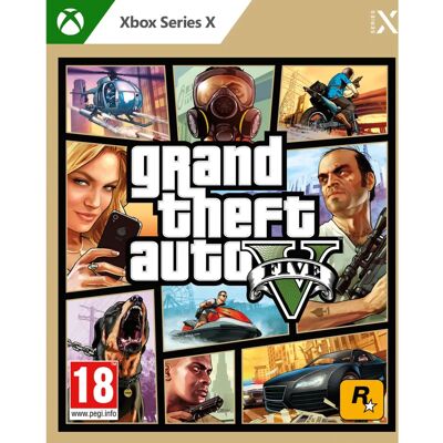 Grand Theft Auto 5 (GTA 5) - Xbox Series X - Publicité Grand Theft Auto 5 (GTA 5) - Xbox Series X - Publicité