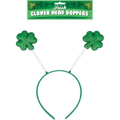 Henbrandt - Saint-Patrick - Vert - Trèfle - Serre-tête - Publicité Henbrandt - Saint-Patrick - Vert - Trèfle - Serre-tête - Publicité