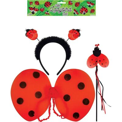 HENBRANDT LTD Costume Coccinelle - Dress Up Set - Publicité HENBRANDT LTD Costume Coccinelle - Dress Up Set - Publicité