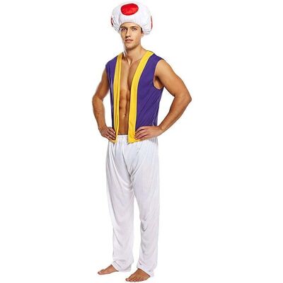 Costume Toad de Mario - Déguisement de Carnaval - Publicité Costume Toad de Mario - Déguisement de Carnaval - Publicité