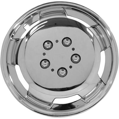 Streetwize - Chrome Deep Dish - 15in - Plastic - Wheel Trim Streetwize - Chrome Deep Dish - 15in - Plastic - Wheel Trim