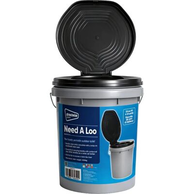 Leisurewize - Need-A-Loo LWACC310 - Bucket-Style - Portable Toilet Leisurewize - Need-A-Loo LWACC310 - Bucket-Style - Portable Toilet