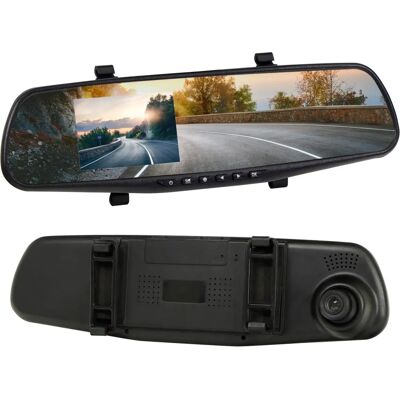 Streetwize Rear View Mirror Car Dash Cam - 1080p HD - Vehicle Recorder Streetwize Rear View Mirror Car Dash Cam - 1080p HD - Vehicle Recorder
