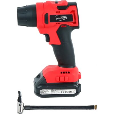 Streetwize Rechargeable Digital Air Compressor - Swac22 - 35l/min Streetwize Rechargeable Digital Air Compressor - Swac22 - 35l/min