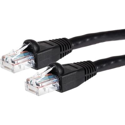 Maplin MANC6001-005 Ethernet-kabel - 0,5m Svart - Nätverkskabel Maplin MANC6001-005 Ethernet-kabel - 0,5m Svart - Nätverkskabel